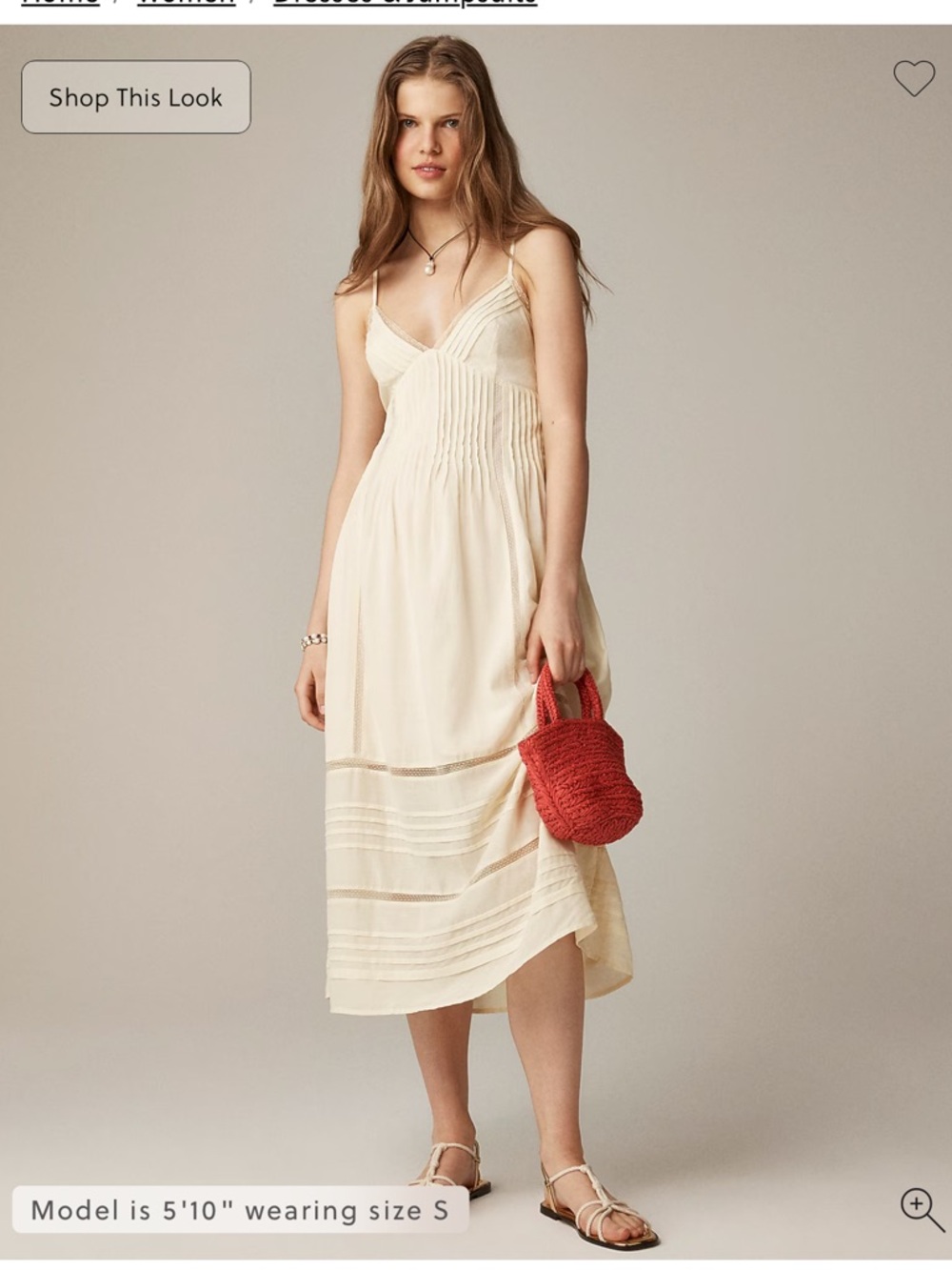 J.Crew Milano dress in cotton voile